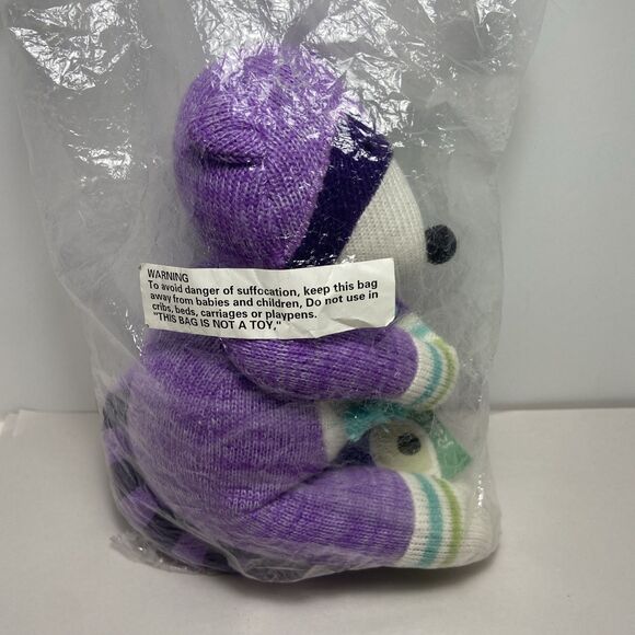 Midwest CBK Rascal Raccoon Knit Plush From Genuine Monkeez Collection NWT 11 in - Picture 3 of 5